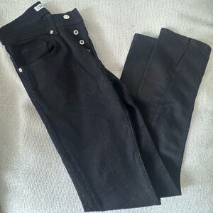 Zara Black Straight leg Jeans for Women